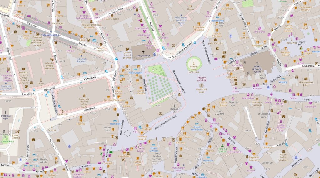 Jak dojść do Praskiego Zegara 