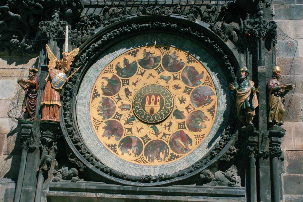 Praski zegar astronomiczny - kalendarz