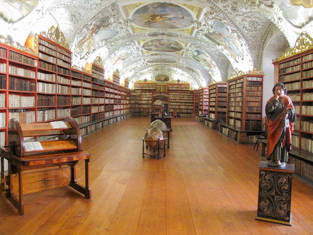 Biblioteka klasztoru na Strahowie