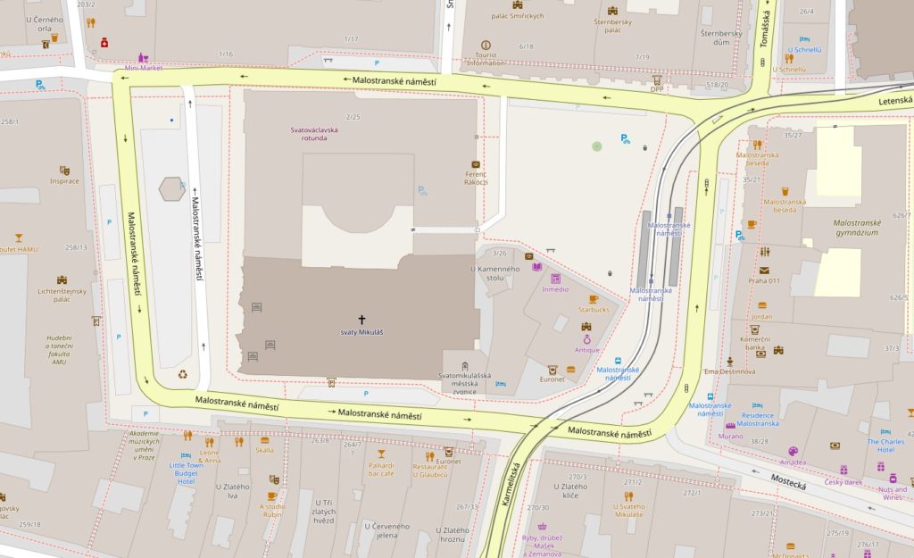 kościół św. Mikołaja mapa