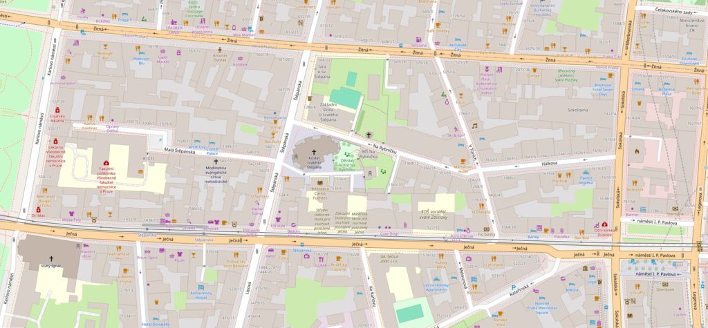 Ротонда святого Лонгіна мапа