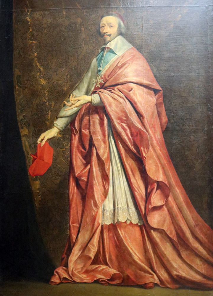 Портрет кардинала Рішельє, Лувр