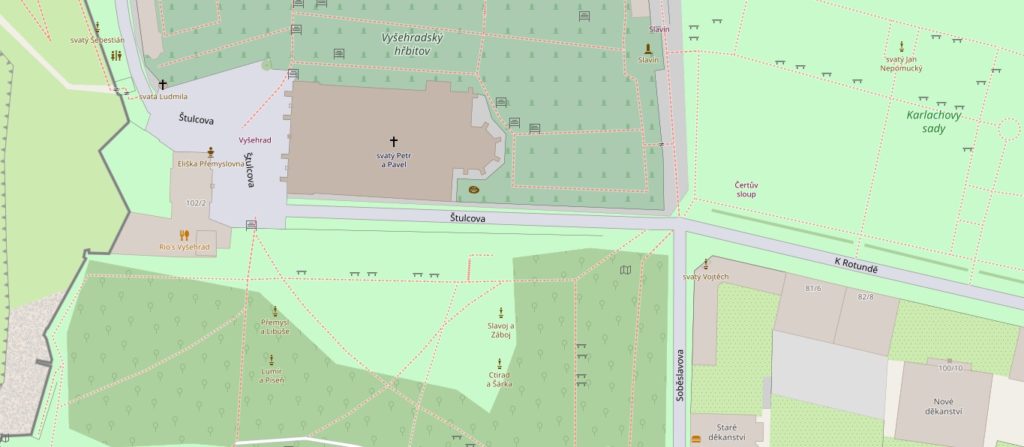 Diabelski Kamień mapa