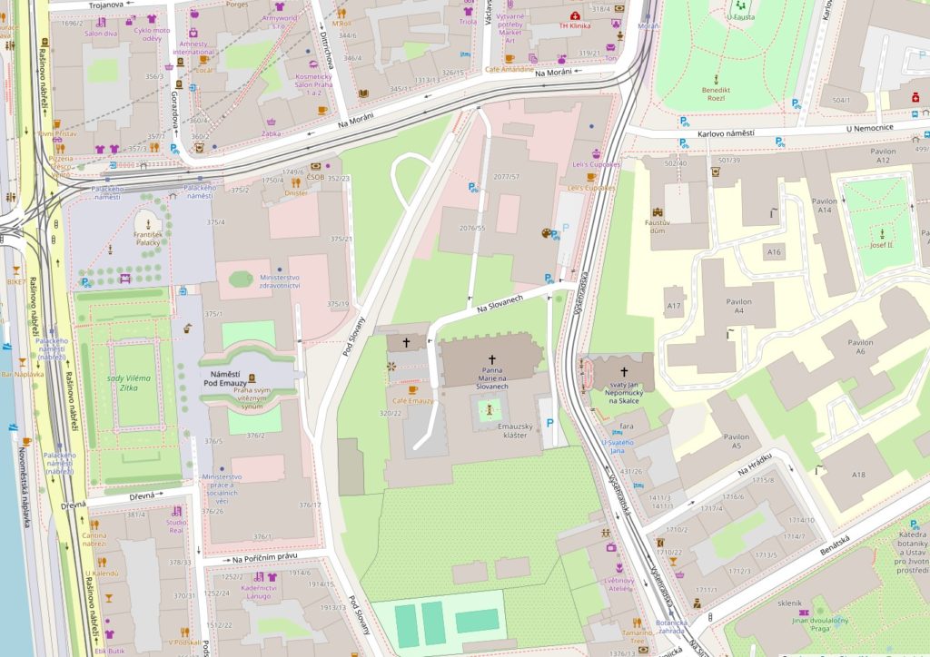 Як дістатися до Емауського монастиря