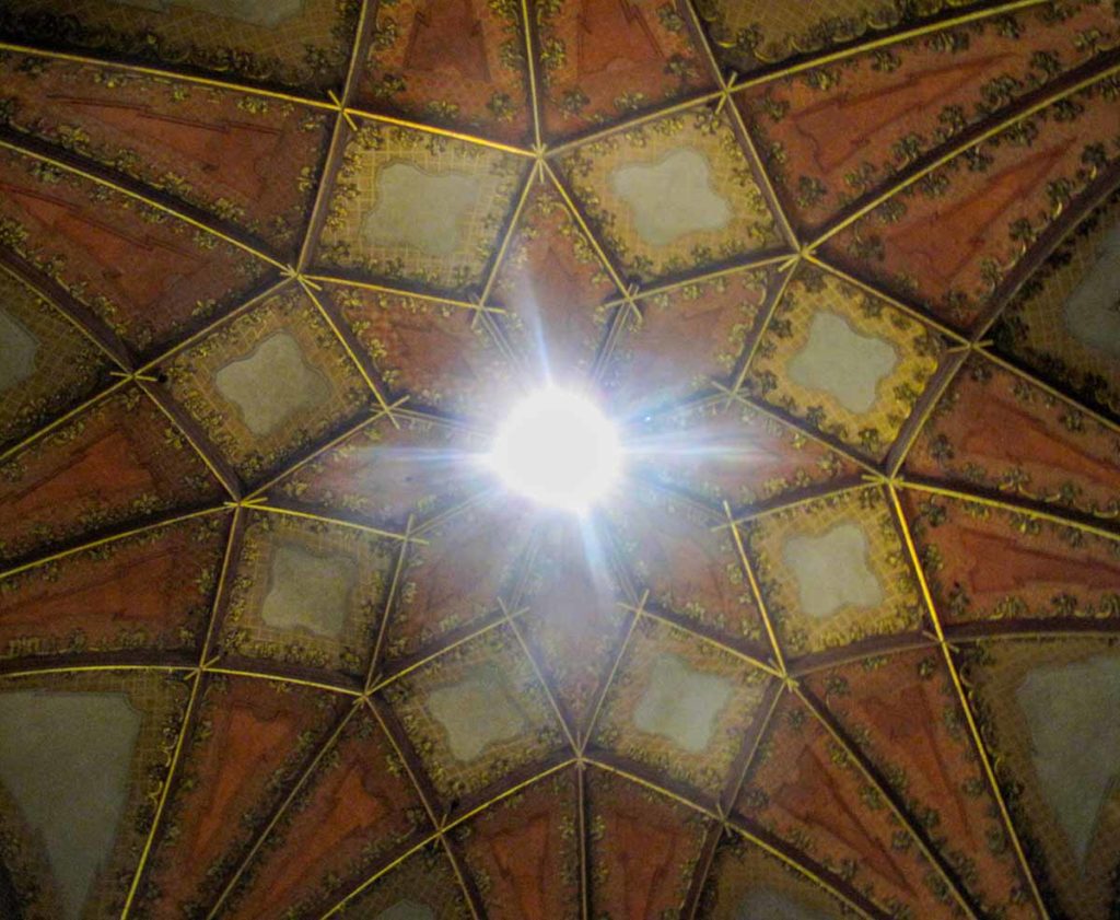 Купол костелу Вознесіння Діви Марії мапа