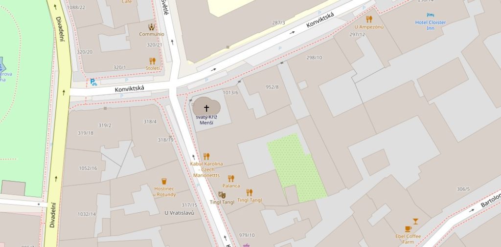 Rotunda Świętego Krzyża mapa Rotunda Świętego Krzyża mapa