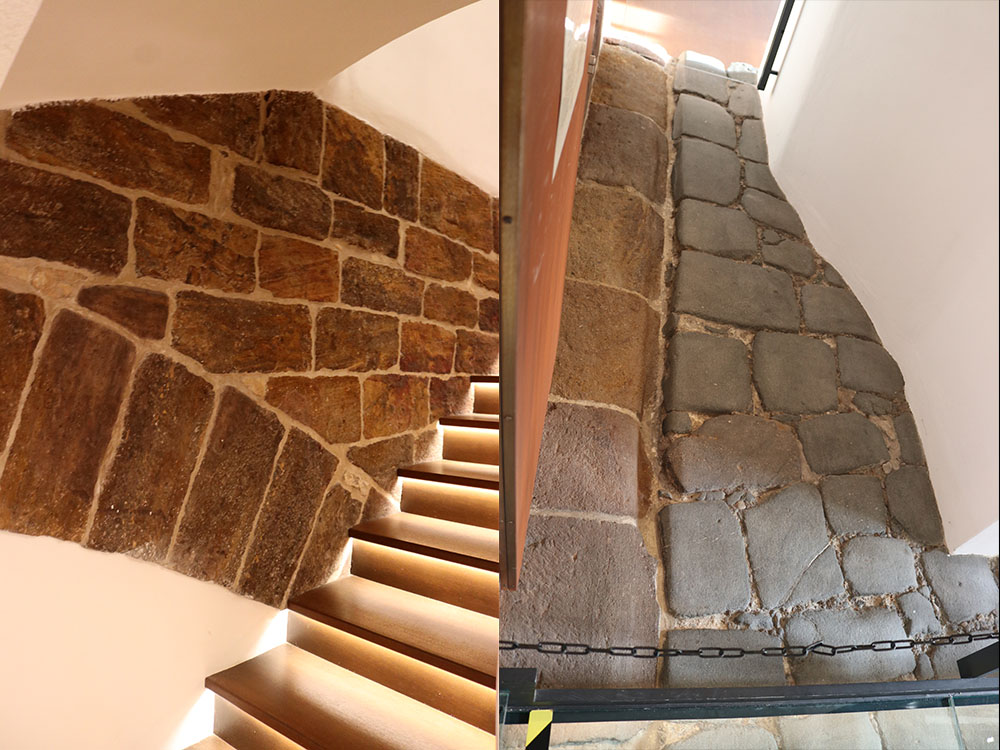 Артефакти Юдитиного мосту в кам'яниці U Lužického semináře 77/3