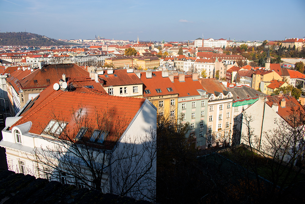 Вид на Прагу