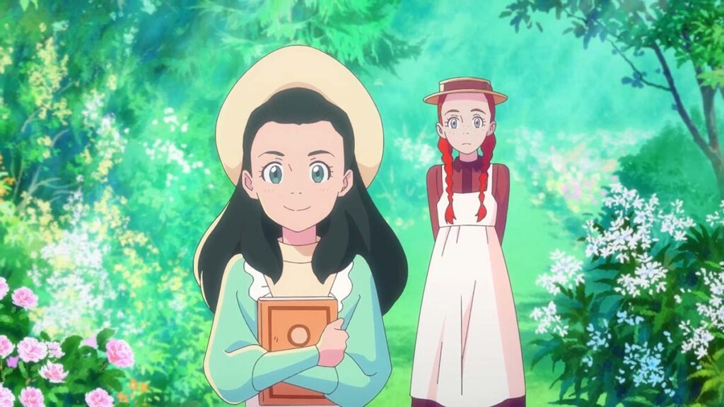 Anne Shirley i jej droga przyjaciółka Diana