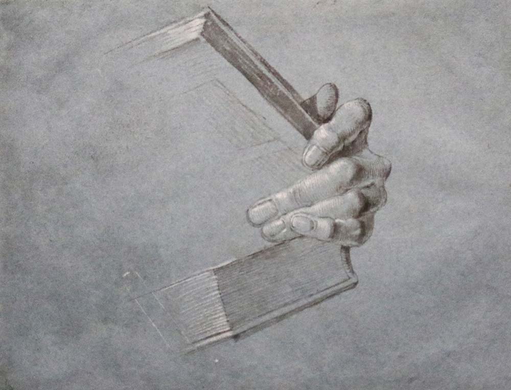 Albrecht Dürer. Ręka z książką, 1506 Albrecht Dürer. Ręka z książką, 1506